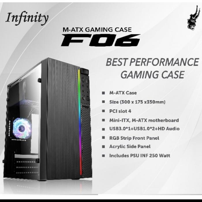 Jual Pc Gaming Ryzen 3-3200G Ram 8gb ssd 120gb hdd 500gb Kota