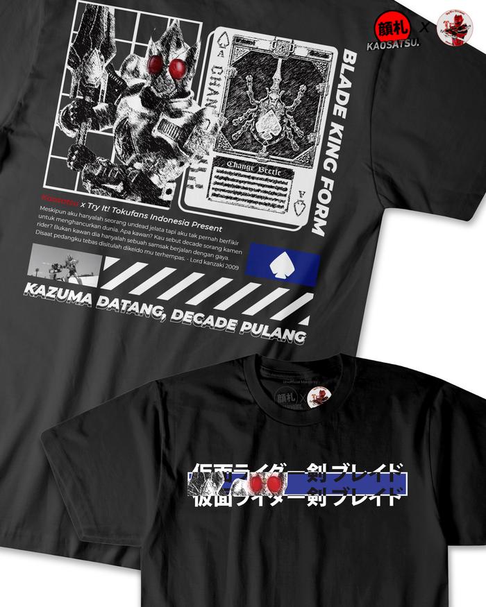 Gambar [Kaosatsu X Try it! Tokufans Indonesia] Aku datang, Decade pulang - S dari Kaosatsu undefined 5 Tokopedia