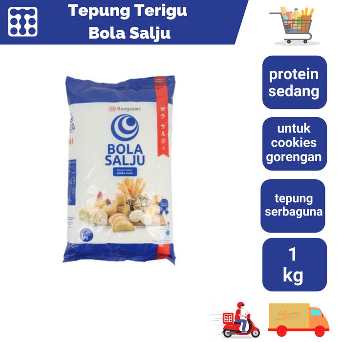 Gambar TEPUNG TERIGU BOLA SALJU 1 KG dari Titanbaking undefined Tokopedia
