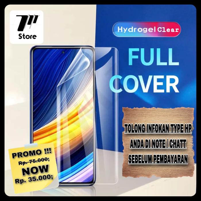 Gambar Semua Type Hydrogel Screen Protector Bukan Anti Gores / Tempered Glass - CLEAR DEPAN dari 777 Store.id undefined Tokopedia