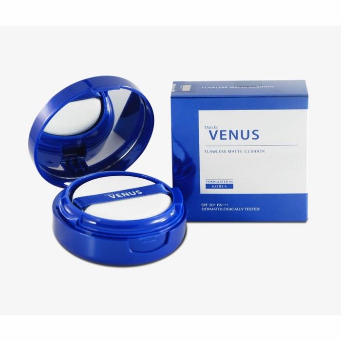 Gambar Marcks Venus Flawless Matte Cushion Terbaru - Bedak Cushion - 01 Translucent dari HomLife Store undefined Tokopedia