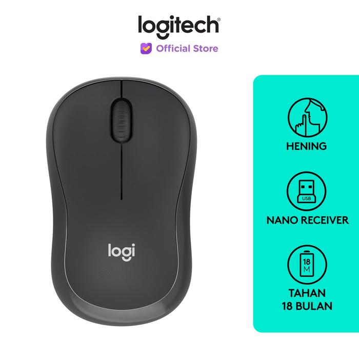Gambar Logitech Gift Box Set M220 Mouse Wireless + Exclusive Mouse Pouch - Charcoal dari Logitech Official Store undefined Tokopedia