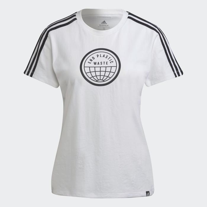 Jual BAJU ADIDAS END PLASTIC WASTE 3-STRIPES PRIMEBLUE GRAPHIC WOMEN GS4163  - Kab. Bekasi - ADF FACTORY OUTLET JABABEKA | Tokopedia