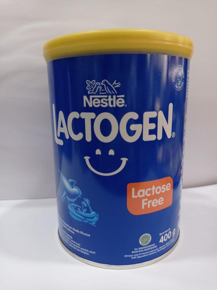 Gambar SUSU LACTOGEN LACTOSE FREE LACTFREE 400 GR dari Yakin Farma undefined Tokopedia