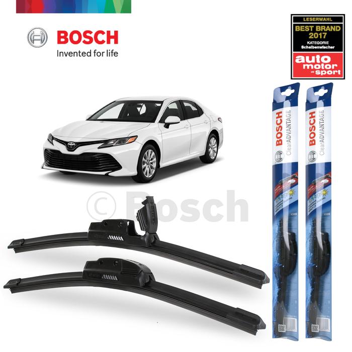Gambar Wiper Mobil Frameless Toyota New Camry Ukuran 24" & 20" (2pcs) Bosch dari Craft Group undefined Tokopedia