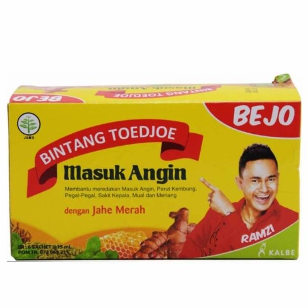 Gambar Bejo bintang toedjoe jahe merah masuk angin 6x15ml dari CENDANA ONLINESHOP undefined Tokopedia
