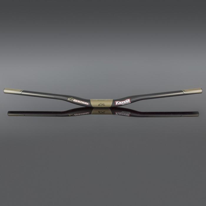 RENTHAL Fatbar ハンドルバー 20mm rise 31.8-740 Renthal FatBar Lite V2 Handlebar (Black) (31.8mm) (20mm Rise