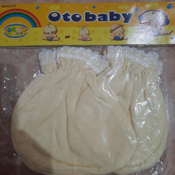 Gambar sarung tangan dan sarung kaki baby - Kuning dari chrystall undefined 5 Tokopedia