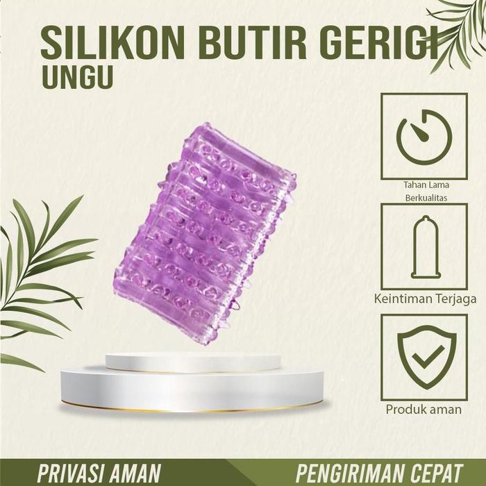Gambar Ring Gerigi Karet SILIKON 100% aman - gerigi ungu dari dindasweet undefined Tokopedia