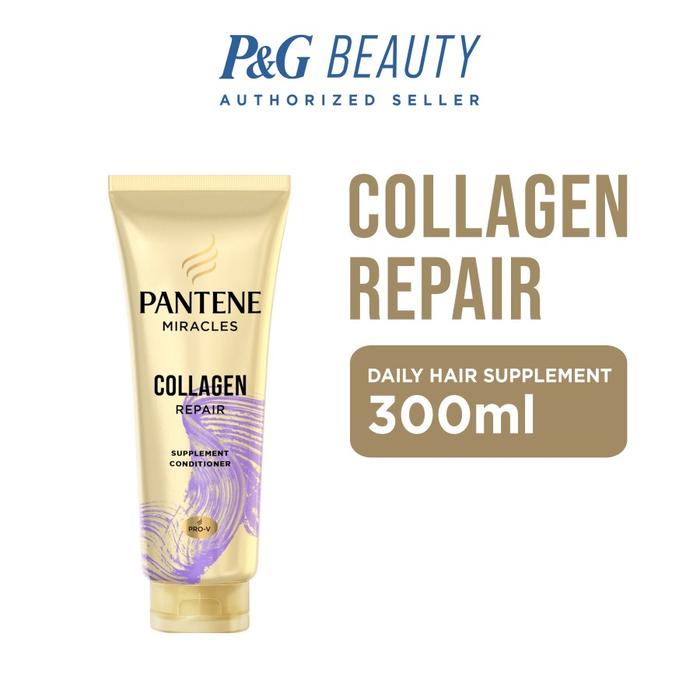 Gambar Pantene Conditioner Miracles Collagen Repair Hair Supplement 300ml dari Dudu25 undefined Tokopedia