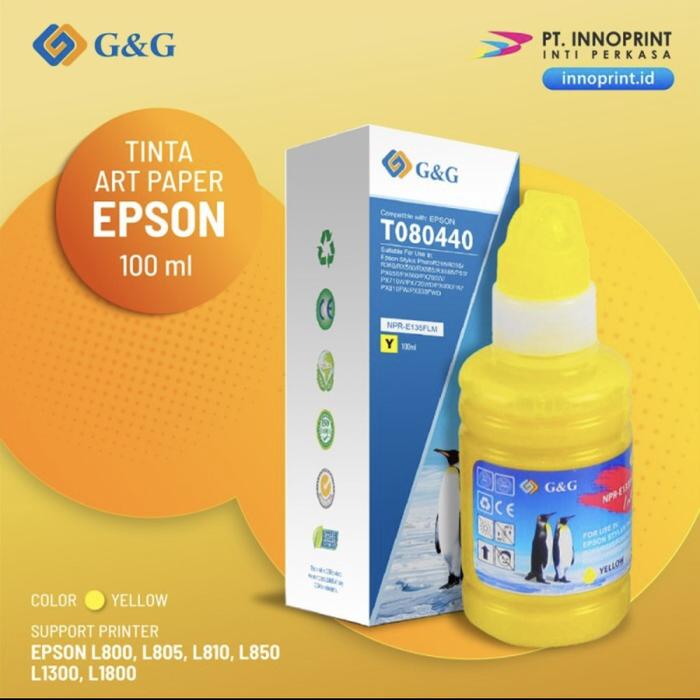 Gambar Tinta Art Paper Morr G&G Original untuk EPSON - Yellow dari KYA CIPTA JAYA undefined Tokopedia