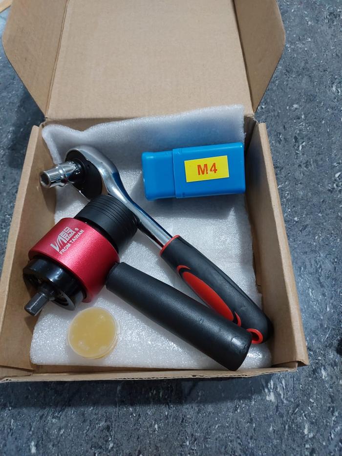 Gambar Alat Mur Rivet, Rivet nut, Mur Tarik, Insert Nut Manual Taiwan - M4 dari Qkinas Furniture undefined Tokopedia