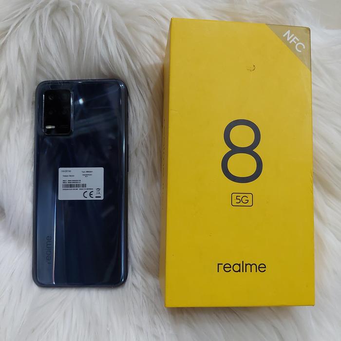 Gambar REALME 8 5G 8/128 SECOND FULLSET dari supersupercell undefined Tokopedia