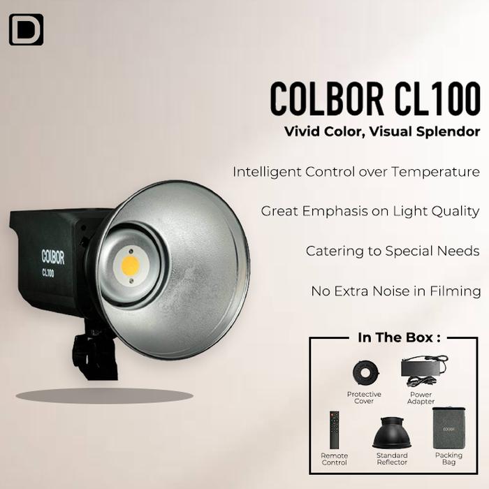 Gambar Colbor CL100 Bi-Color Video Light - CL100X-EU dari Denka Pratama undefined Tokopedia