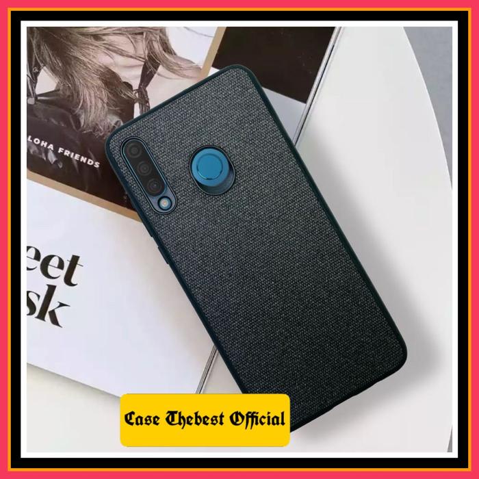 Gambar HUAWEI P30 LITE /NOVA 4E DENIM JEANS COLOR HARD CASE SOFT CASING COVER - Hitam dari Case Thebest undefined Tokopedia