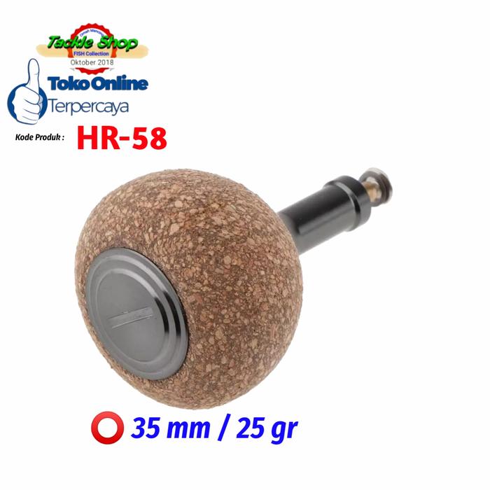 Gambar Knob Handle Cork 35mm for Fishing Reel HR-58 dari Omah Mancing undefined Tokopedia