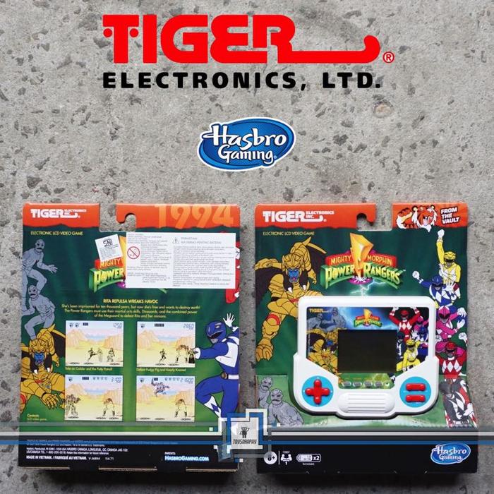 Gambar Hasbro Video Game POWER RANGERS Tiger Electronics Game Watch Retro dari Toysgraphy Wonder undefined Tokopedia