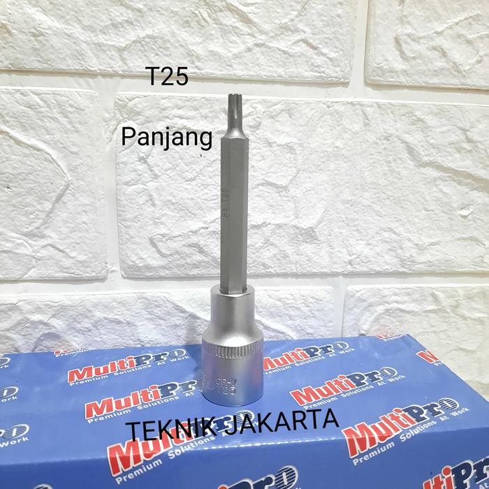 Gambar Star Bit Socket T 25 T25 Mata sok L MULTIPRO - T25 Panjang dari TEKNIK JAKARTA undefined Tokopedia