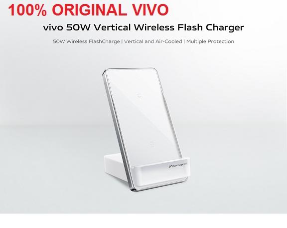 Jual VIVO Wireless Flash Charger Stand 50W Vertical Original 100