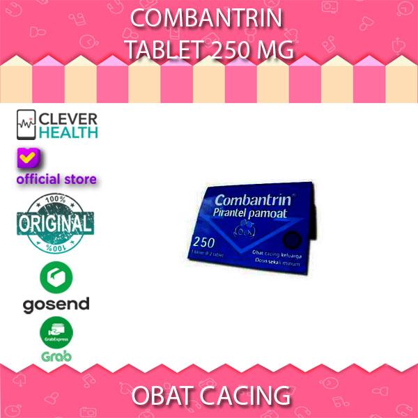 Gambar COMBANTRIN TAB. 250 MG dari CleverHealth undefined Tokopedia
