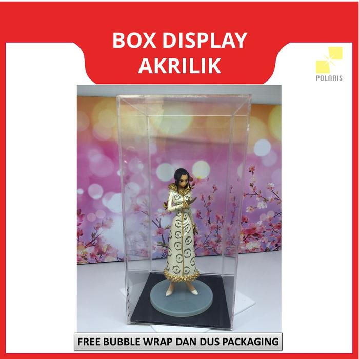 Gambar BOX DISPLAY ACTION FIGURE ACRYLIC KOTAK MINIATUR AKRILIK STANDING - Standing dari Polaris Laser Surabaya undefined Tokopedia