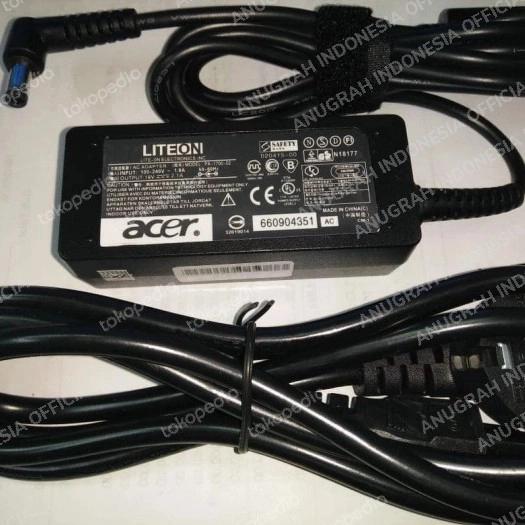 Gambar Adaptor Charger Laptop Acer One 14 Z1401 Z1402 - 19V 2.1A Original dari ANUGRAH INDONESIA OFFICIAL undefined Tokopedia
