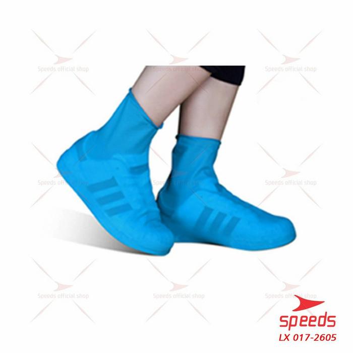 Gambar cover sepatu anti air hujan cover shoes rain bawa motor wajib punya - Biru, L dari aon cell n sports undefined Tokopedia
