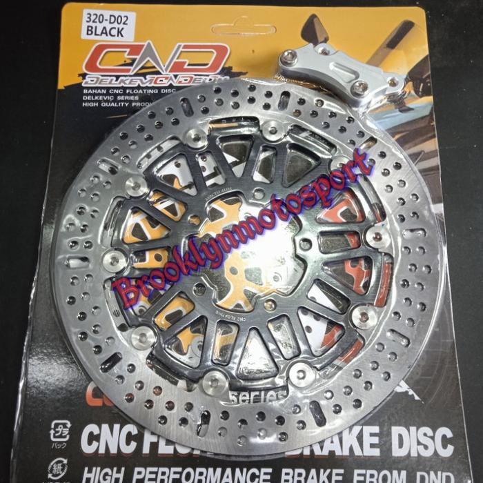 Gambar piringan cakram DND Delkevic vixion new/piringan depan Delkevic vixion - Hitam dari Brooklyn Moto Sport undefined Tokopedia
