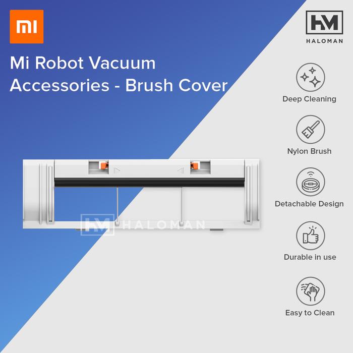Gambar Deskripsi Xiaomi Robot Vacuum Mop Mijia 1C Cleaner Parts - Main Brush - Main Brush Cove dari haloman.id undefined Tokopedia