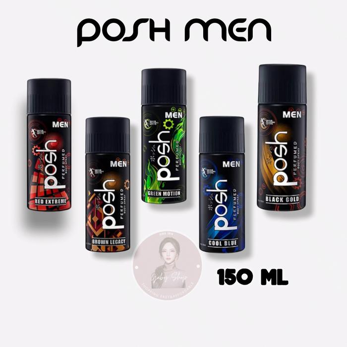 Gambar POSH MEN PARFUM MINYAK WANGI 150 ML - Green Motion dari Gaby Shop SMG undefined Tokopedia