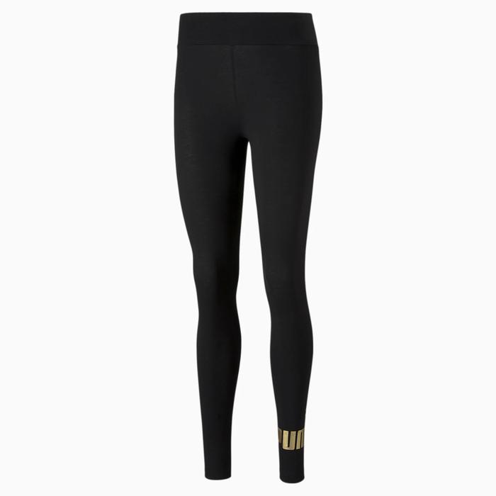 Gambar Puma Celana Leggings Wanita Essentials+ Metallic Black Gold - 58689601 - L dari SarangSepatu undefined Tokopedia