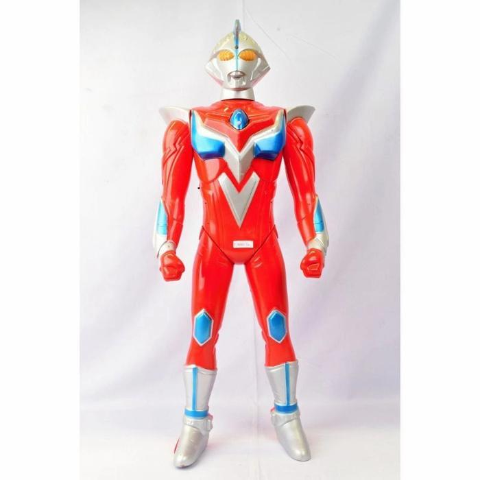 Gambar MAINAN ROBOT ULTRAMEN TERMURAH UKURAN JUMBO 70CM/MAINAN ROBOT ANAK - Merah dari Sun TOYSS undefined Tokopedia