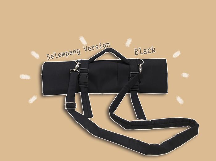 Gambar Tas Pisau Selempang TasPeso.id / Chef Bag / Knife Bag - Hitam dari Taspeso.id undefined Tokopedia