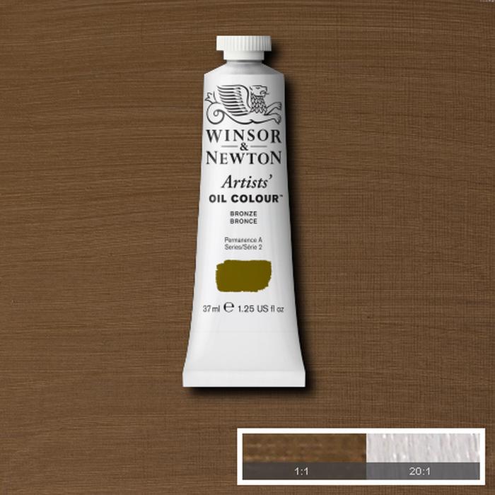 Gambar Cat Minyak Winsor & Newton Artists Oil Paint 37ml Series 2 - 01 - BRONZE dari Artemedia_NEW undefined Tokopedia