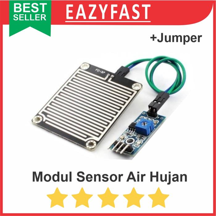 Jual Sensor Deteksi Air Tetesan Hujan Rain Arduino Compatible - Kab ...
