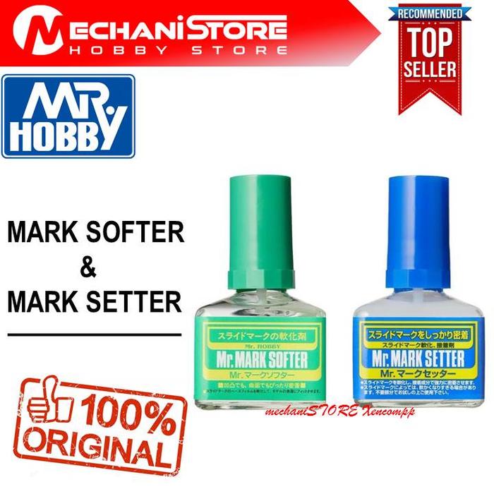 Gambar Water Decal Mr Mark Softer + Mr mark Setter Gundam waterdecal Mr Hobby dari mechaniSTORE Bandung undefined Tokopedia