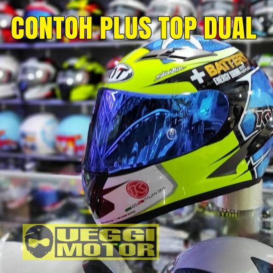 Flat Visor Visor Kyt Vendetta Iridium Jual FLAT VISOR KYT VENDETTA
