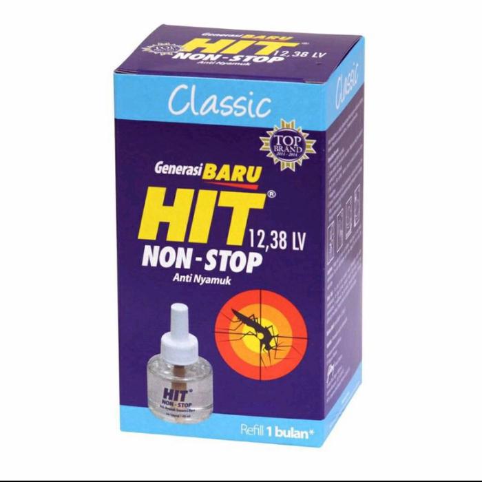 Gambar Hit Non Stop Ekonomis Set Alat / Refill 33ml Obat Nyamuk Fresh Floral - Classic 33ml dari sertamart undefined 3 Tokopedia