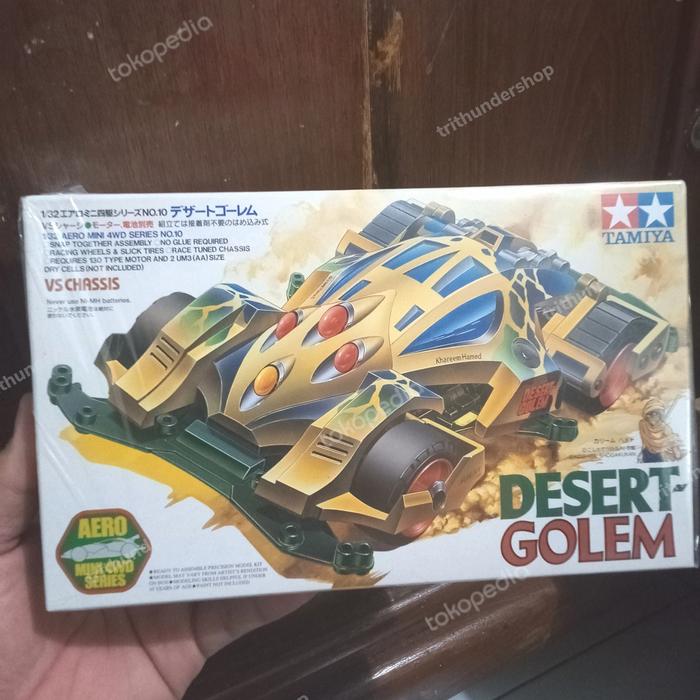 Mini4WD Aero Desert-Golem TA19610 - tamiya modellismo