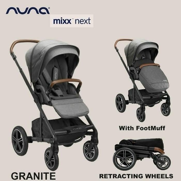 Gambar Nuna mixx next stroller - GRANITE dari sweetmombaby undefined Tokopedia