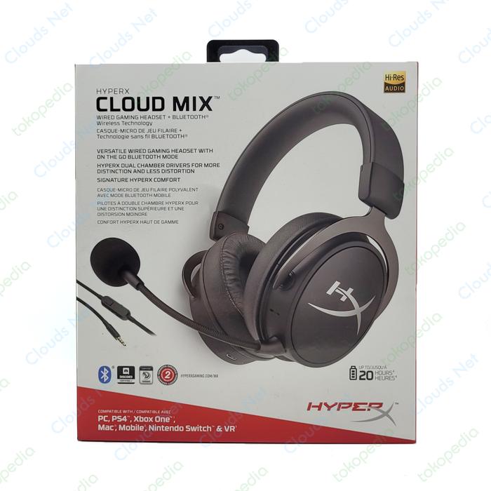 Jual HyperX Cloud Mix Wired \u0026 Wireless Gaming Headset - Kota Depok - Clouds  Net. | Tokopedia