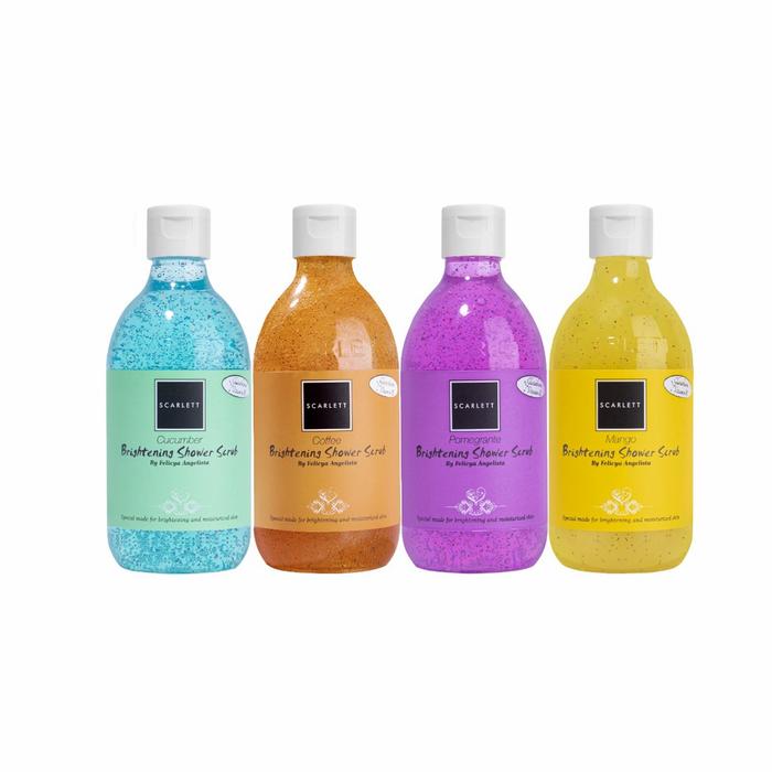 Gambar Scarlett whitening body wash Pomegrante/Mango/Coffe/Cucumber - cucumber dari ayclo.id undefined Tokopedia