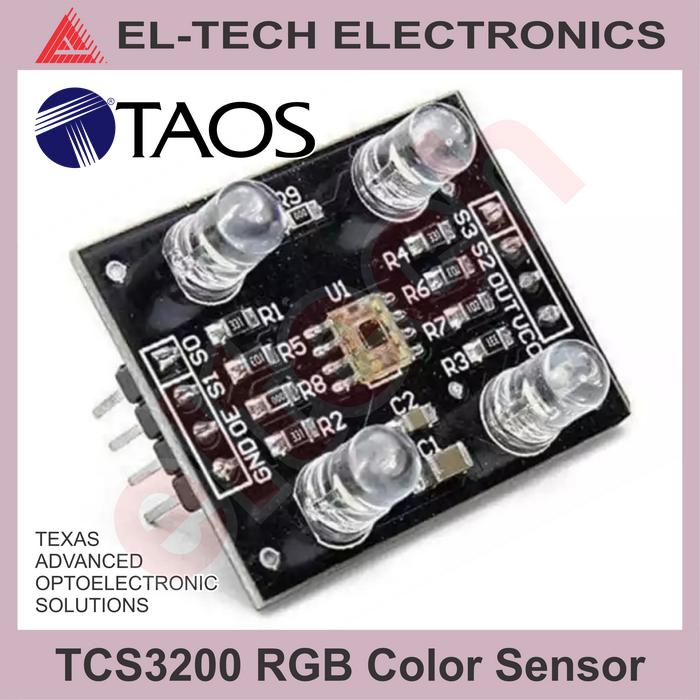 Gambar TCS3200 TCS 3200 TCS230 TCS 230 Color Colour Warna RGB Sensor Recognit - TCS3200 dari ELTECH online undefined Tokopedia