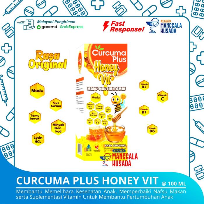 Gambar CURCUMA PLUS HONEY VIT RASA ORIGINAL @ 100 ML dari APOTEK MANGGALA HUSADA undefined Tokopedia