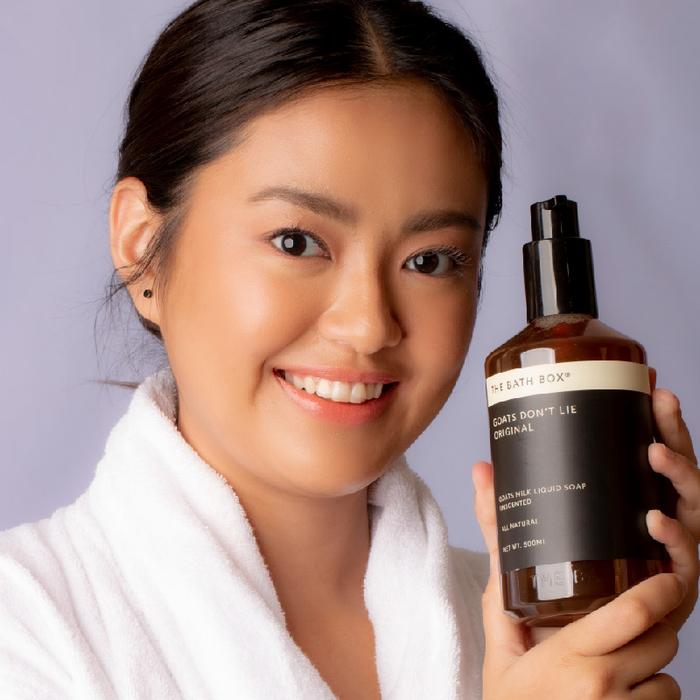 Gambar THE BATH BOX Goats Dont Lie Original 500ml dari Miniskinjars undefined Tokopedia