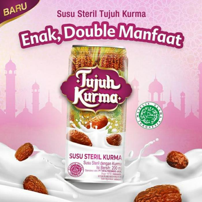 Gambar tujuh kurma susu steril kurma 200 ml dari Intersant02 undefined Tokopedia