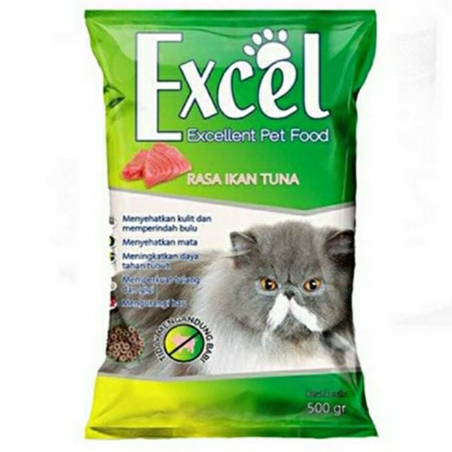 Gambar MAKANAN KUCING EXCEL 500GR - Tuna Donat dari Uber Pet Shop undefined Tokopedia