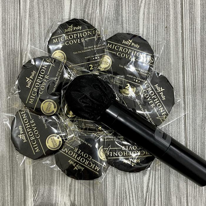 Gambar COVER MIC SARUNG MIC ECERAN MURAH PELINDUNG MIC PEMBUNGKUS MIKROFON - Hitam dari Vico Shop 17 undefined Tokopedia