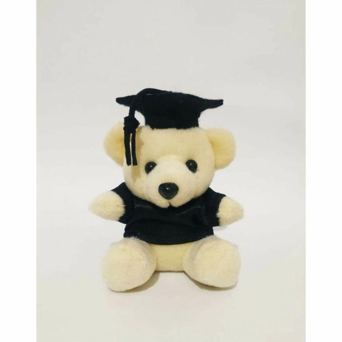 Gambar Boneka Wisuda Mini Bear - Ready Stock (Termurah) - Cream dari S2SDolls undefined Tokopedia