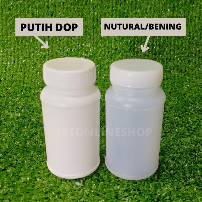 Gambar BOTOL HDPE KAPSUL OBAT 80 ONS / BOTOL KAPSUL / BOTOL OBAT - NATURAL, 80 KAPSUL HDPE dari 1st OnlineShop undefined Tokopedia
